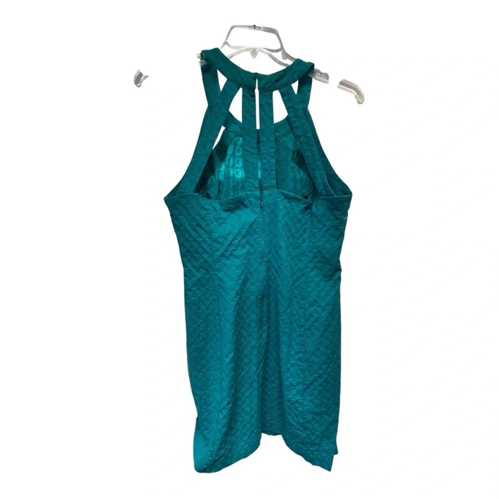 Crown & Ivy Teal Midi Dress - Picture 3 of 6